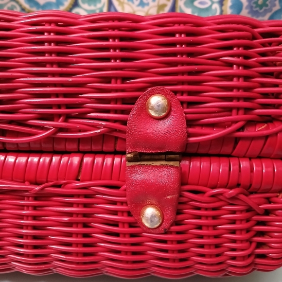 Vintage Babette Hong Kong Wicker Handbag - Rare - Picture 6 of 15